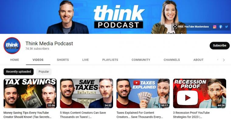 think media podcast